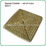 Square Coaster ~ set of 4 pcs