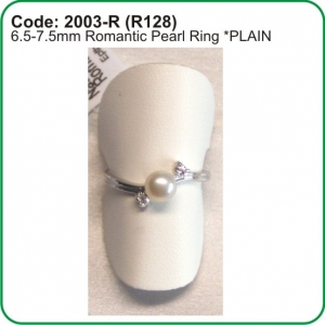 Romantic Pearl Ring 2003-R (R128)