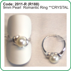 Romantic Pearl Ring 2011-R (R188)
