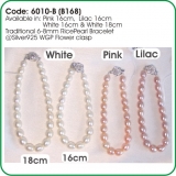 Pearl Bracelet 6010-B (B168)